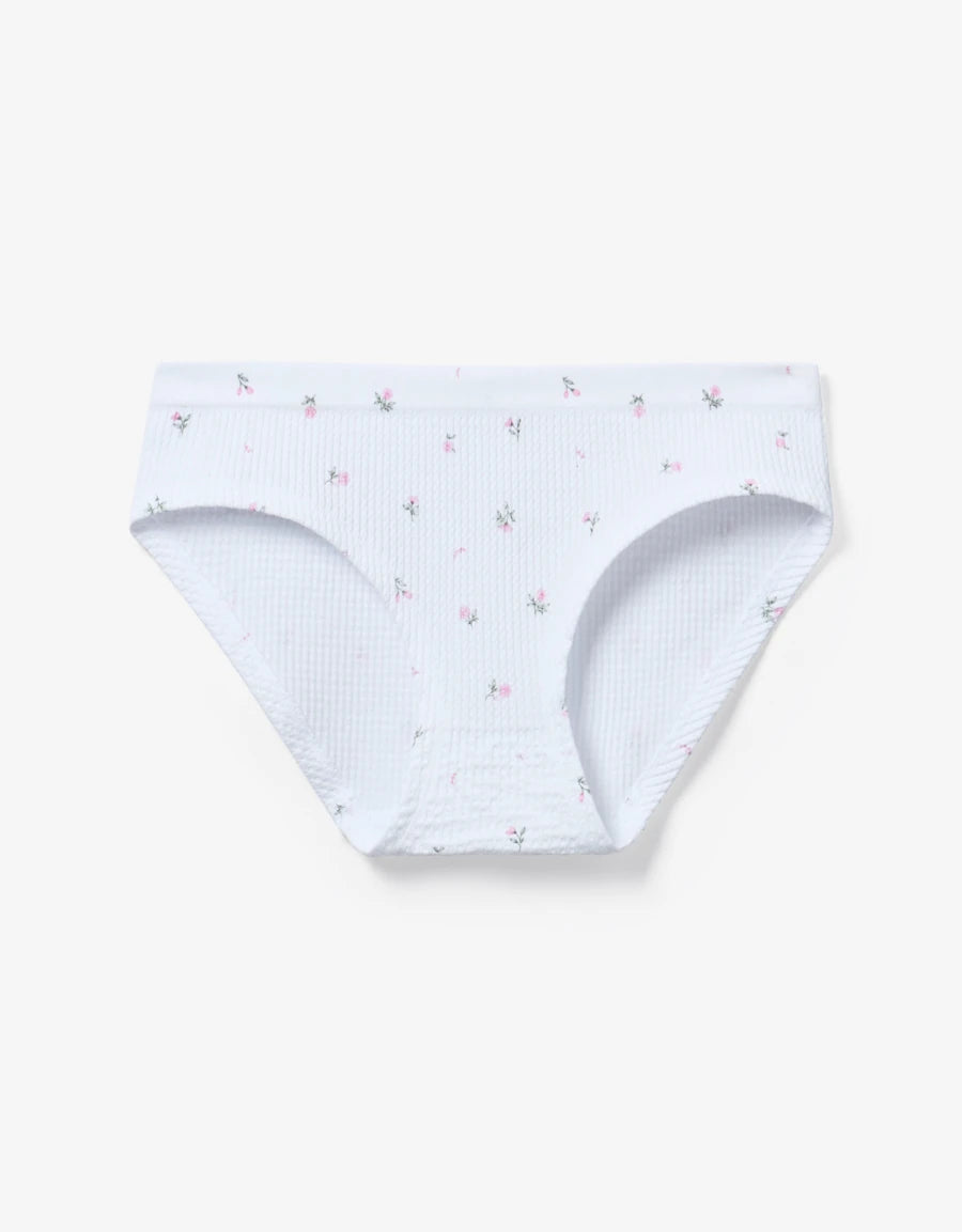 Floral Print Seamfree Hipster Panty