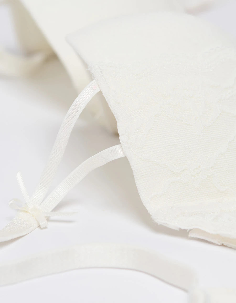 Lace Push-Up Balconette Bra