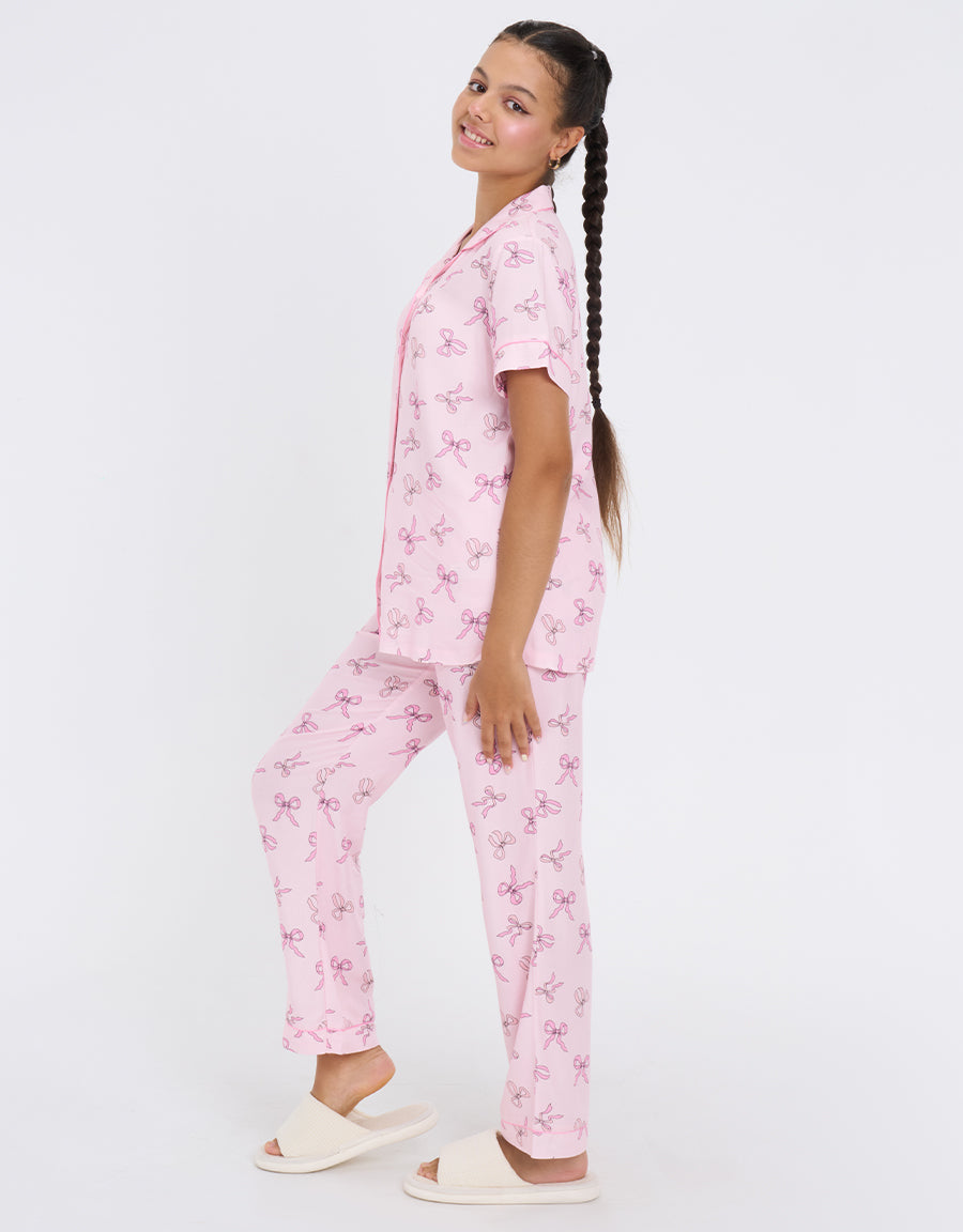 Short Sleeves Pajama Set
