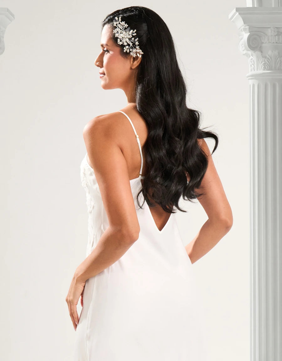 Satin Long Bridal Nightdress
