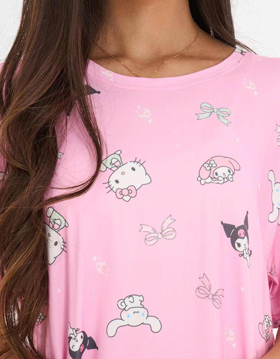 Soft Stretch Mini Sleep Dress