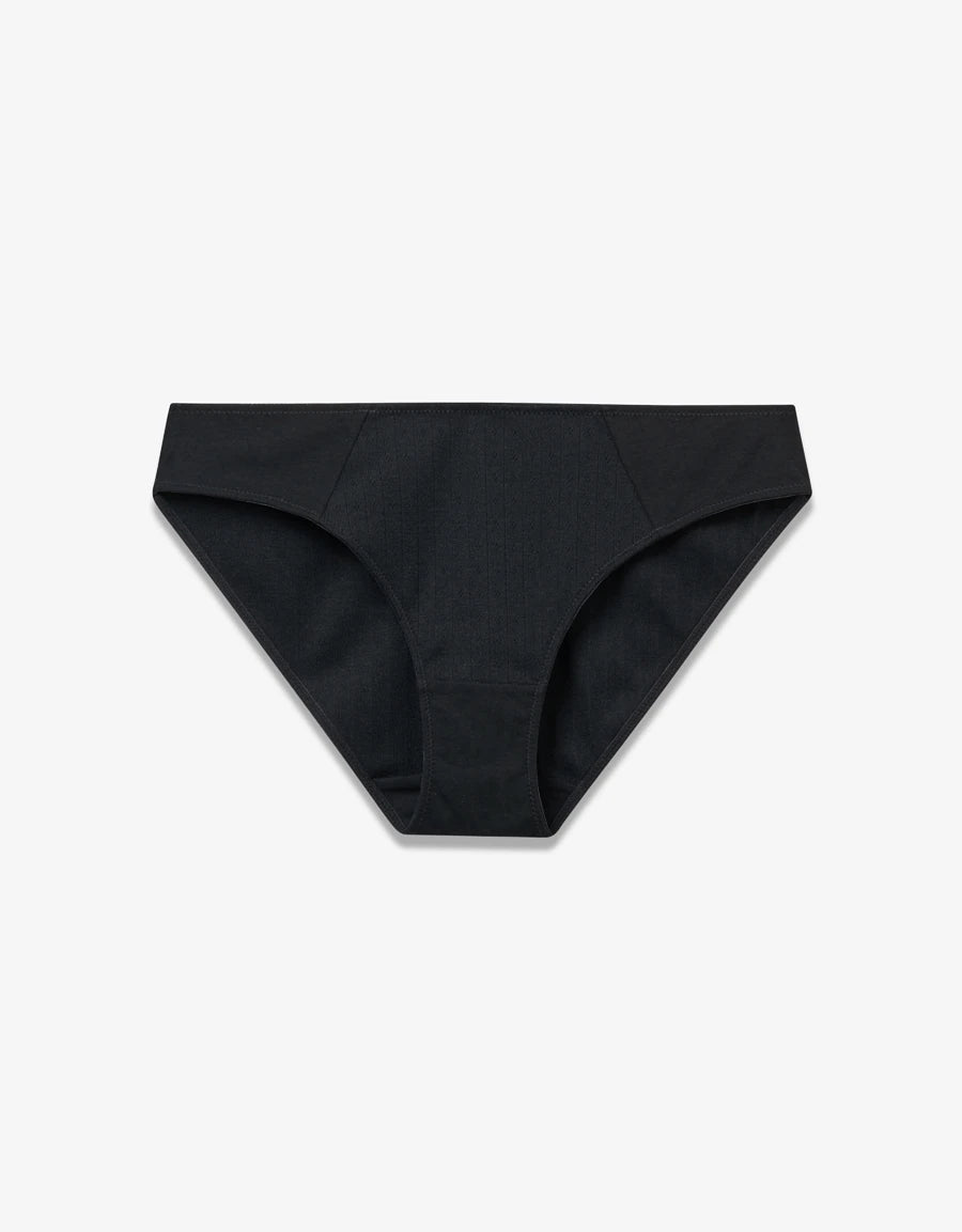 Pointelle Cotton Bikini Panty