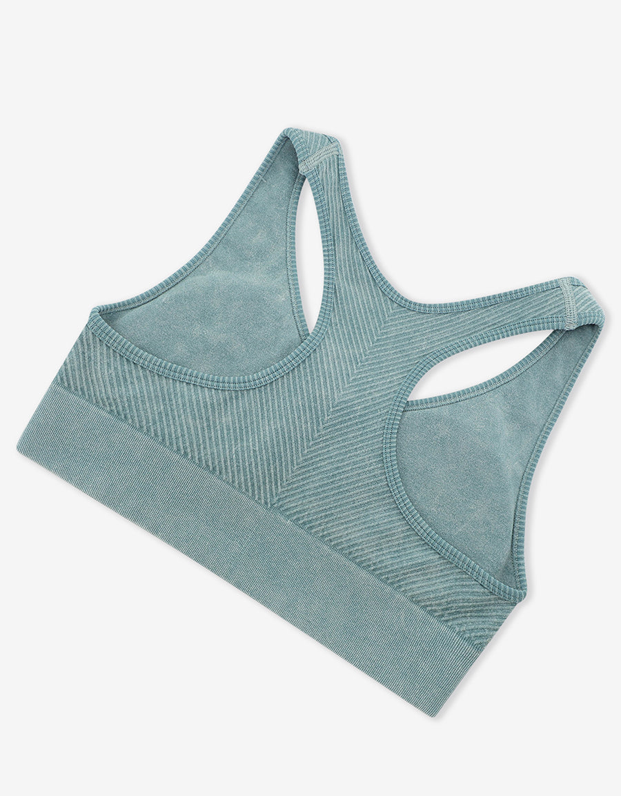 Dark Blue Crop Top