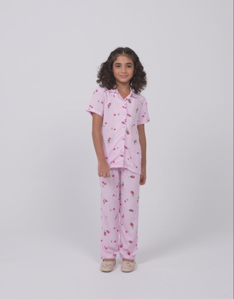 Pink Pajama Set