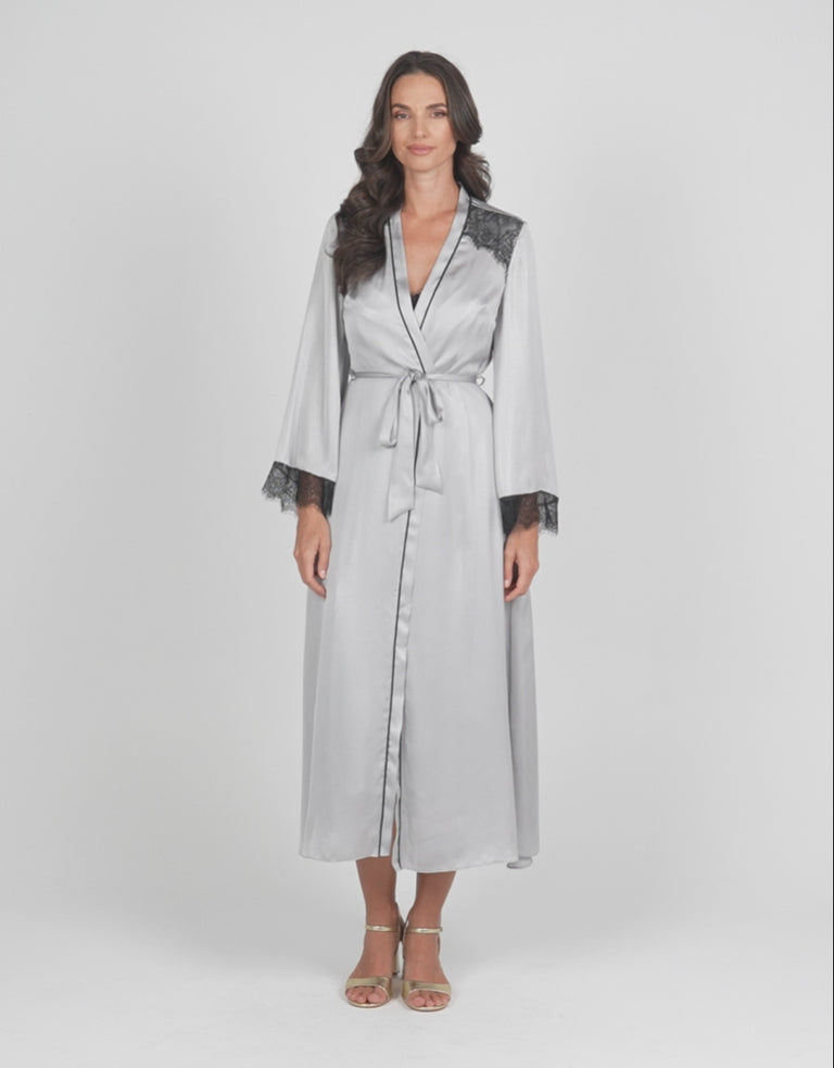 Satin Long Dress
