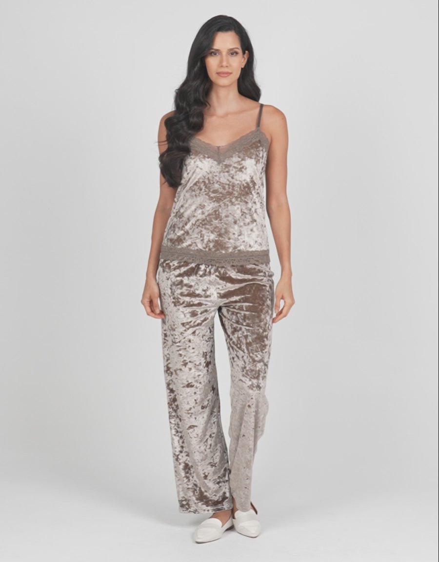 Velvet Pajama Set