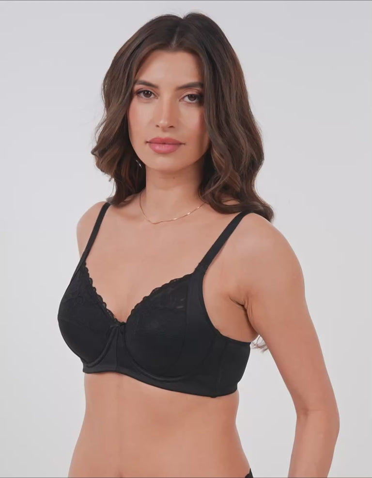 Microfiber Full-Cup Bra