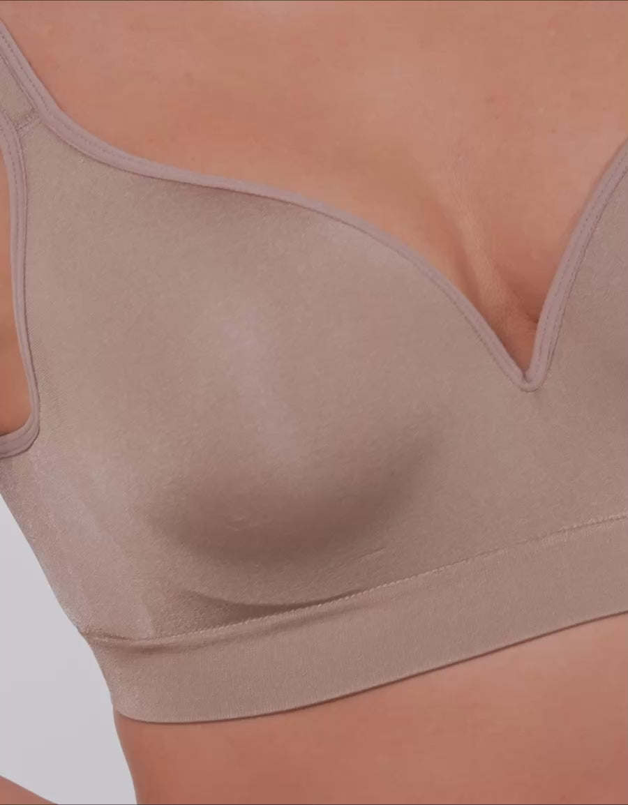 Seam Free Push Up Bra
