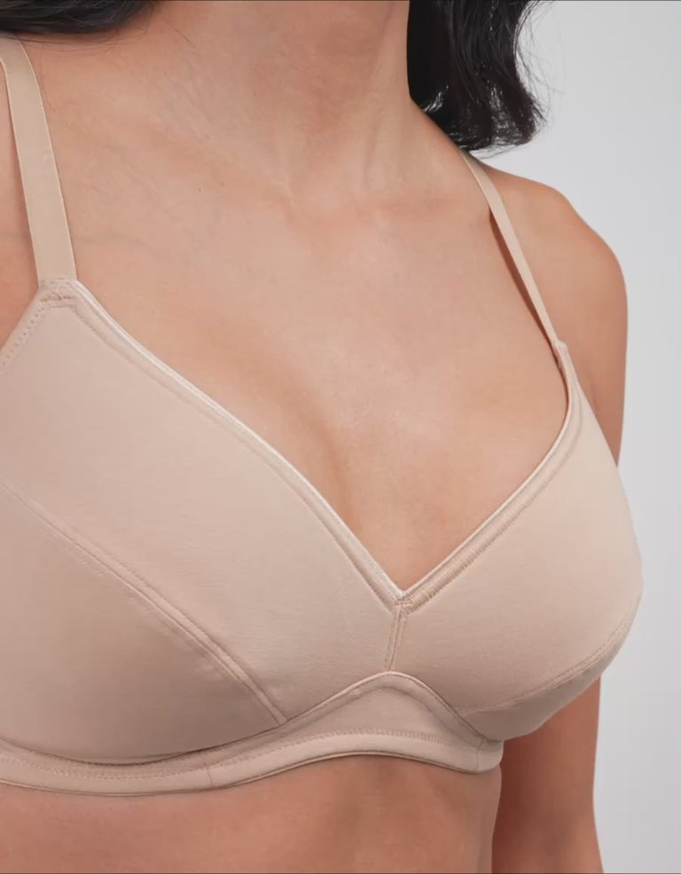 Organic Cotton Full Cup Bra