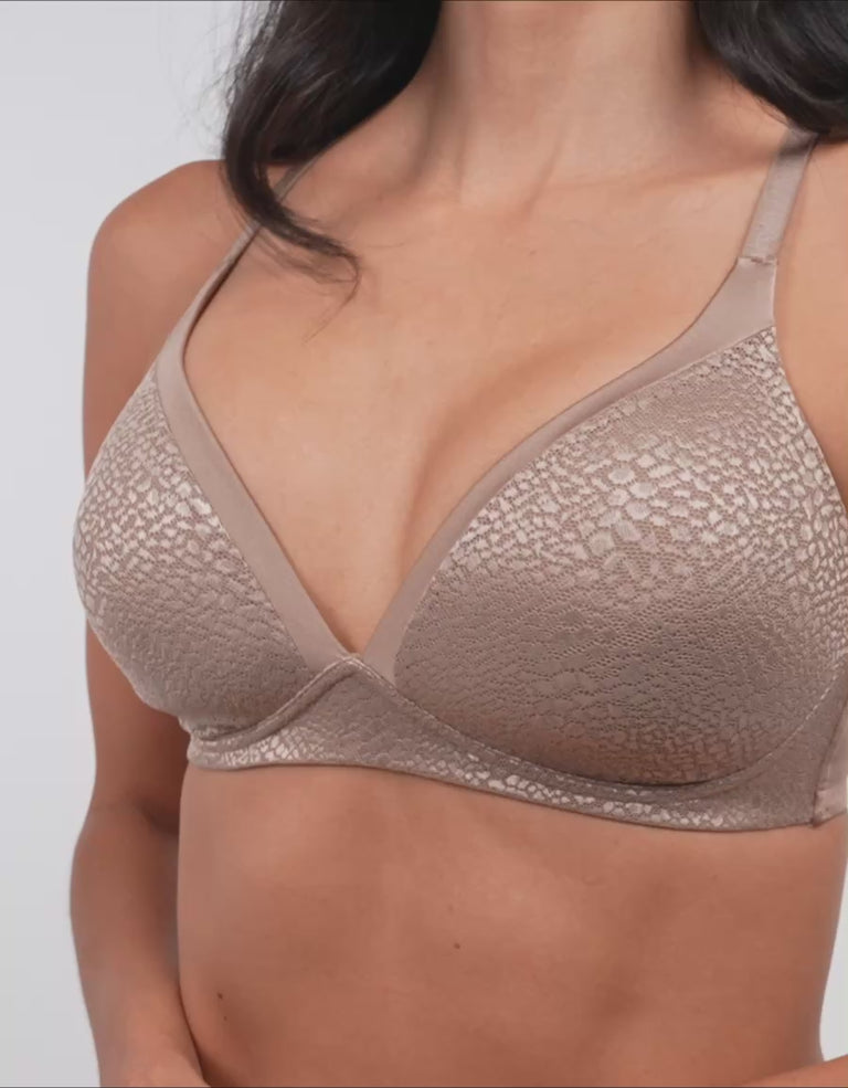 Non-Wire Push Up Bra
