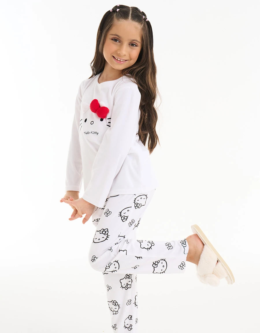 Hello Kitty Fleece Pajama Set