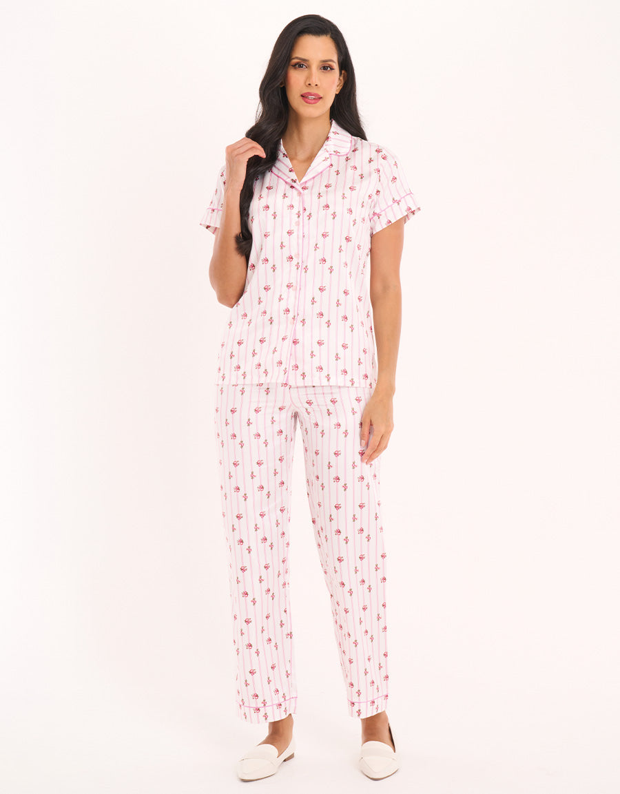Satin Pajama Set