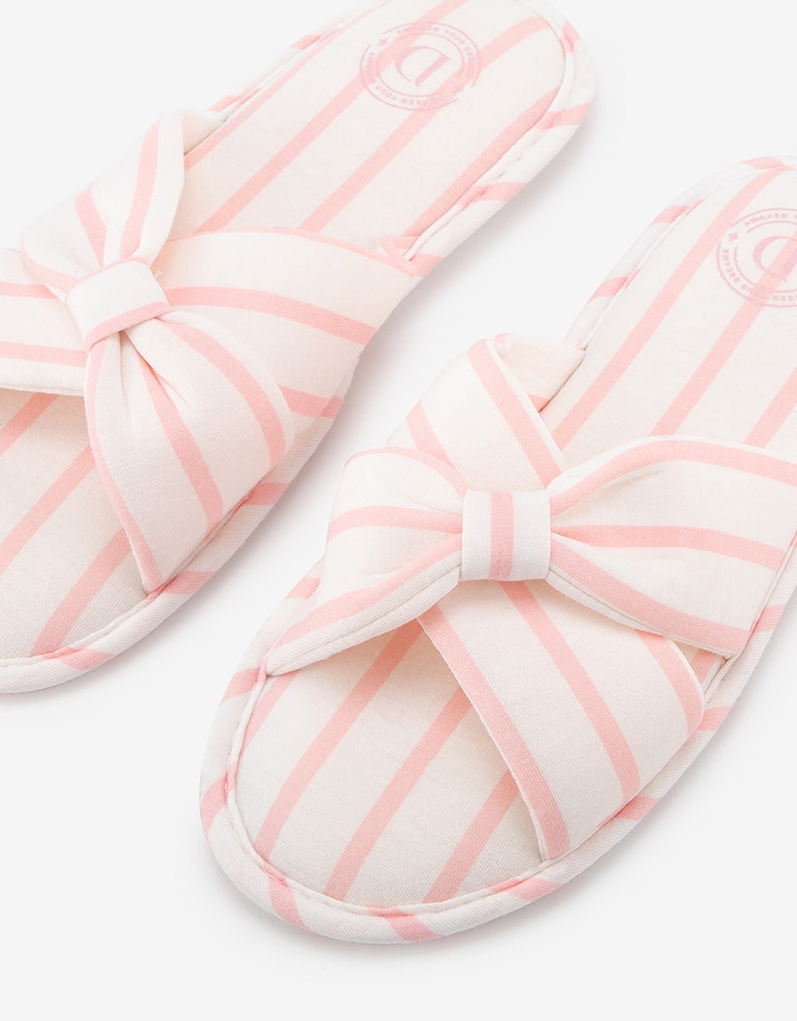 Striped Slippers