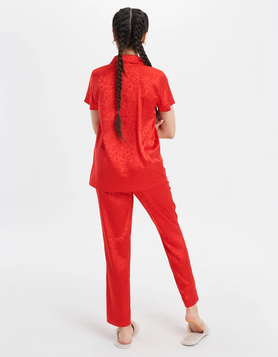 Satin Pajama Set