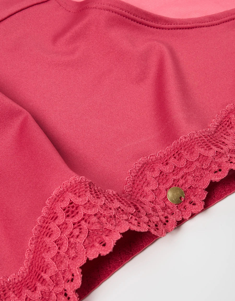 Lace-Trim Hipster Panty