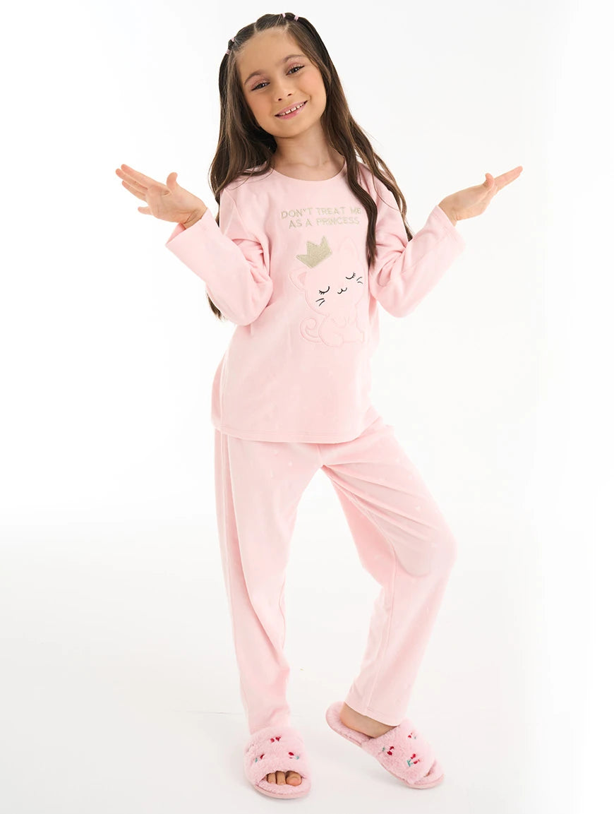 Fleece Pajama Set