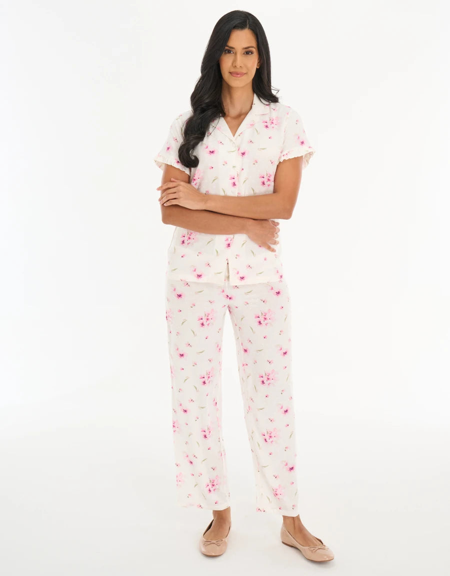 Floral Print Pajama Set