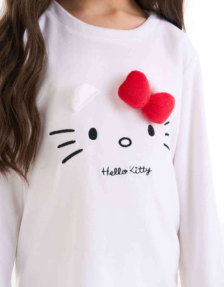 Hello Kitty Fleece Pajama Set