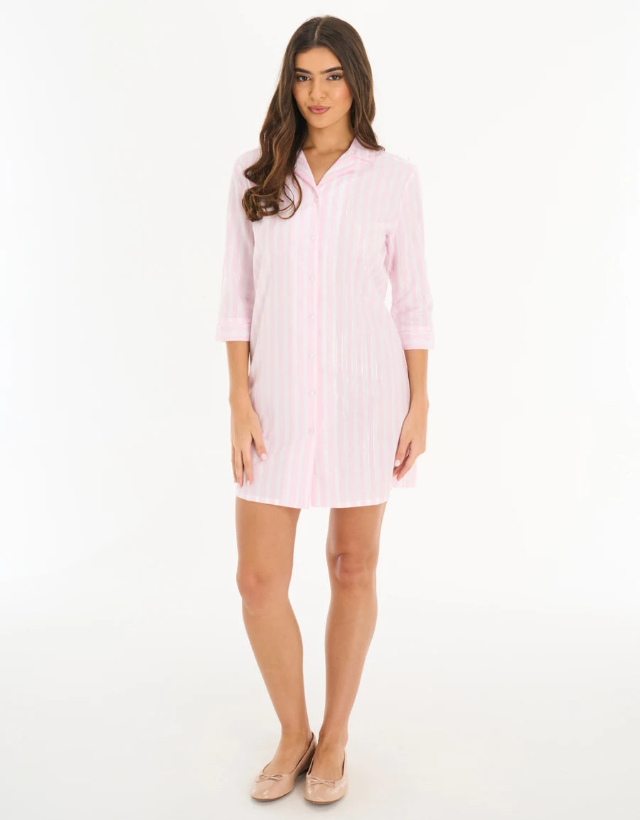 2-Pack Floral Print Nightshirts