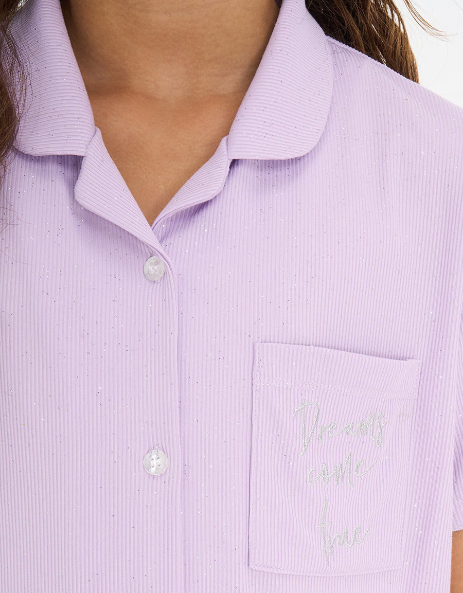 Short Sleeve Pajama Set