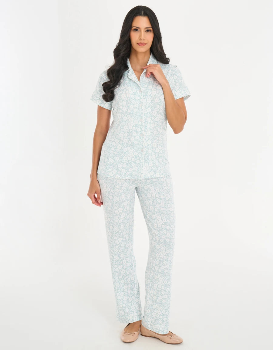 Floral Print Pajama Set