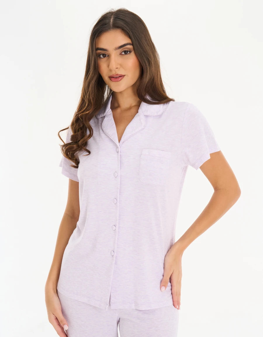 Soft Stretch Marle Pajama Set